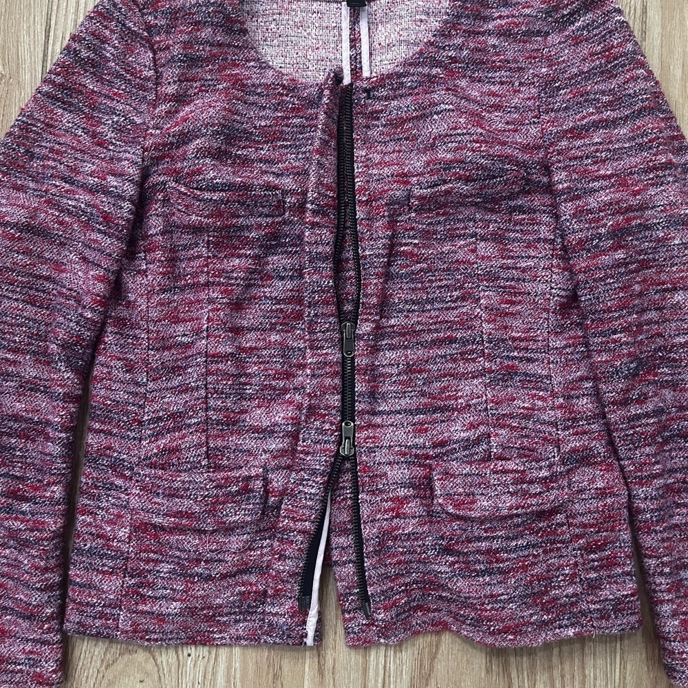 J.Crew Micro Tweed Poppy Jacket - Picture 5 of 6